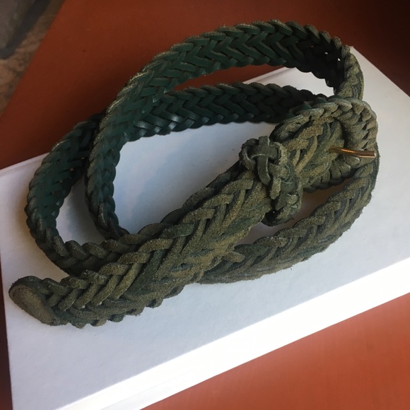 Accessories - 💰Olive Green Braided Belt Accessories - 💰Olive Green Braided Belt